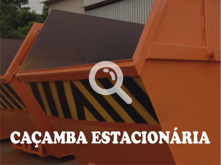 CAÇAMBA ESTACIONÁRIA